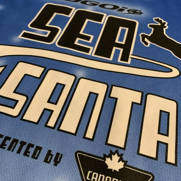 Sugoi Biking Jersey Cycling Shirt Mens XS Sea to Santa Race Jersey - Picture 2 of 7